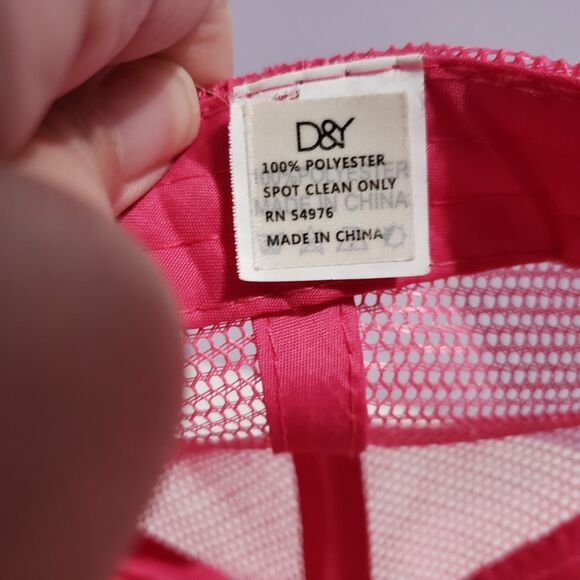 Cap Hat Pink Smiley Face Tricker Adjustable  Unisex - Picture 7 of 8